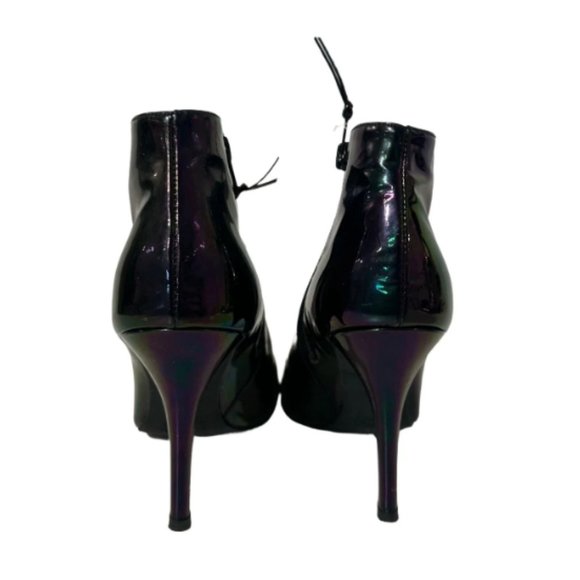 Stuart Weitzman Chrome Ankle Boots 7 - Picture 3 of 3